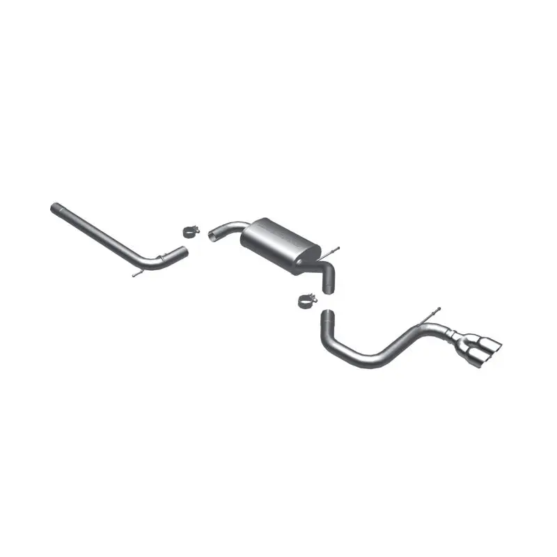 MagnaFlow Cat-Back Exhaust System 06-07 VW Golf Rabbit 2.5L