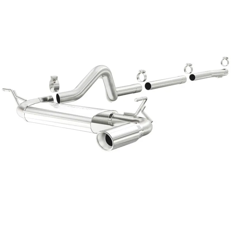 MagnaFlow Cat-Back Exhaust System 2006 Jeep Wrangler Unlimited 4DR 3.8L Off-Road Upgrade