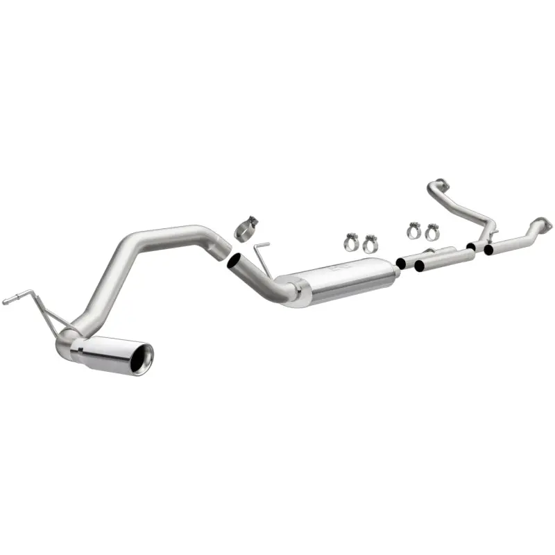 MagnaFlow CatBack Exhaust System 2007-2015 Nissan Titan V8 LGAS/LFLEX Single Polished Stainless Steel