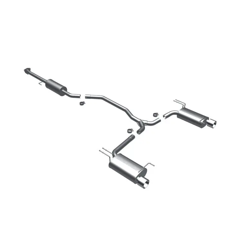 MagnaFlow Cat-Back Exhaust System 2008 Honda Accord Coupe 3.5L V6 Performance Sound