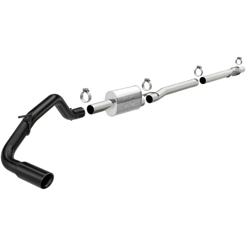 MagnaFlow CatBack Exhaust System 2019 Ford Ranger 2.3L Black Coated Stainless Steel