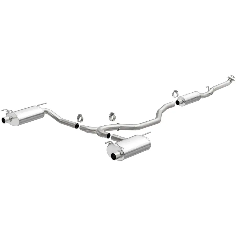 MagnaFlow Cat-Back Street Series Exhaust 2018 Honda Accord L4 2.0L 2.5in Dual Outlet Stainless