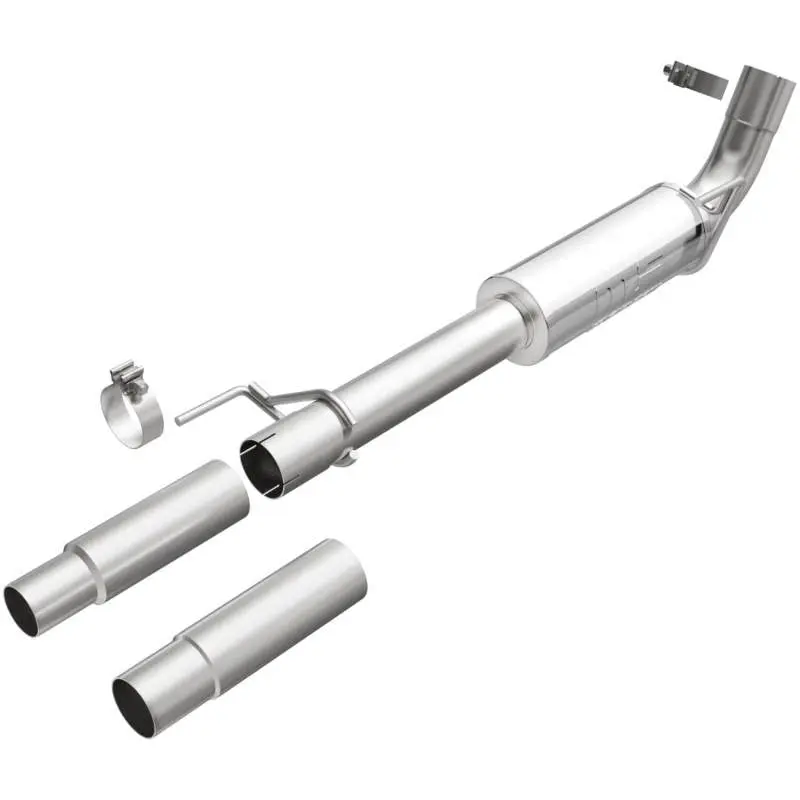 MagnaFlow Street Series Cat-Back Performance Exhaust System Polished Rear Exit 2015-2021 Ford F-150