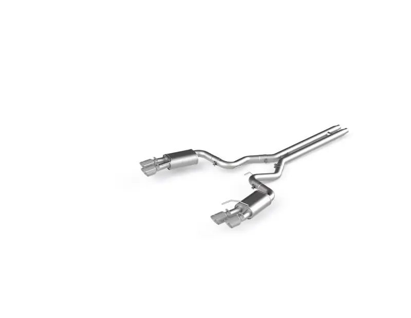 MBRP 18-19 Ford Mustang GT 5.0L 3in Dual Split Rear Aluminum Catback Exhaust Quad 4.0in Tips