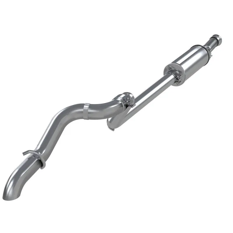 MBRP 18-20 Jeep Wrangler JL 2.5in Single Rear Exit Cat Back Exhaust System T304 Stainless Steel