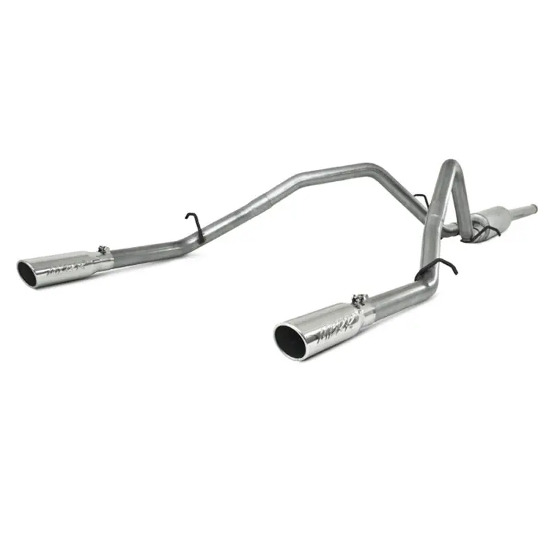 MBRP 2009 Chev/GMC 1500 4.8/5.3L EC/CC Cat Back Dual Split Rear Exhaust