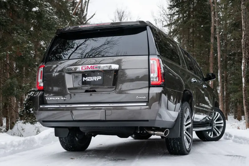 MBRP T304 Stainless Steel 3in Cat Back Exhaust 15-20 GM Tahoe Suburban Yukon Escalade