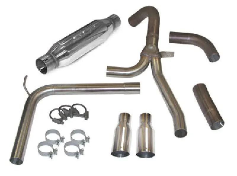 SLP 1998-2002 Chevrolet Camaro LS1 LoudMouth Cat-Back Exhaust System 3.5in Slash Cut Tips