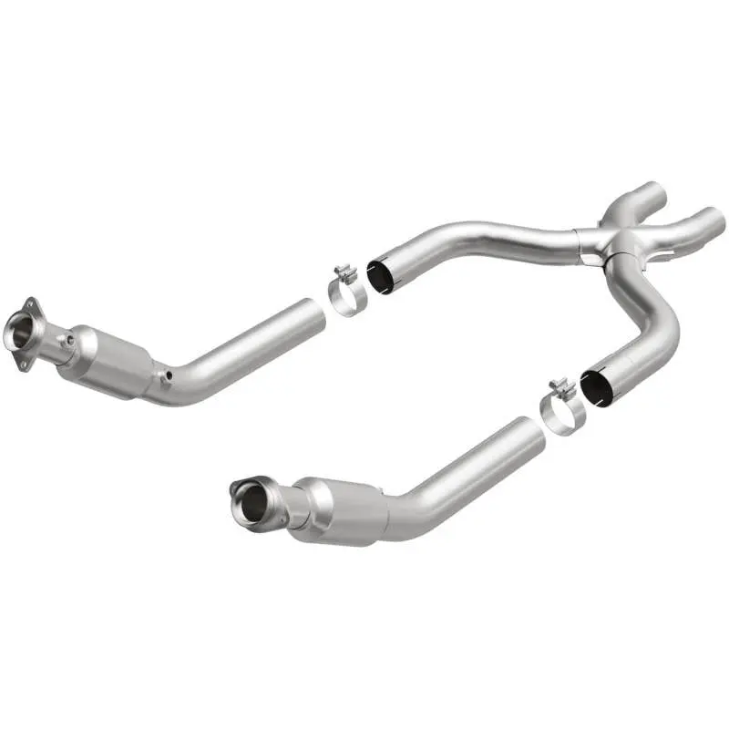 MagnaFlow Direct Fit EPA Compliant Catalytic Converter 2013-2014 Ford Mustang 5.8L OEM Underbody