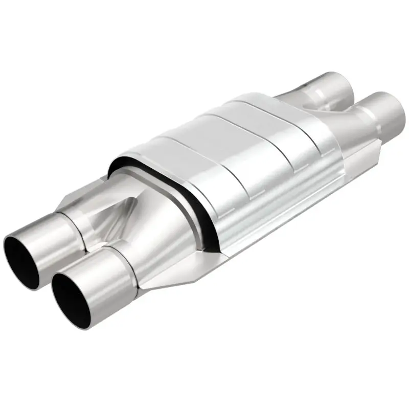MagnaFlow Universal 2 Inch Dual Inlet Performance Catalytic Converter Exhaust Systems