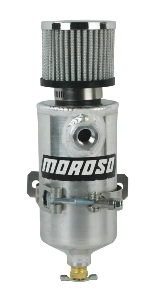 Moroso Breather Tank Catch Can Two 3/8 NPT Female Fittings Aluminum