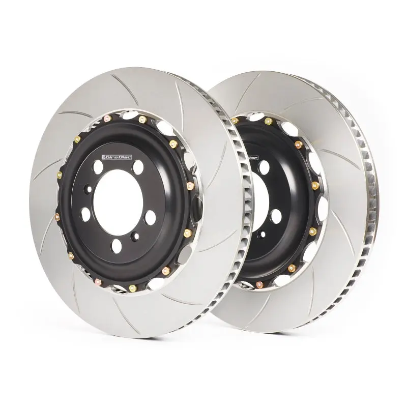GiroDisc Porsche Cayman Boxster 981 Base 325mm Slotted Rear Brake Rotors