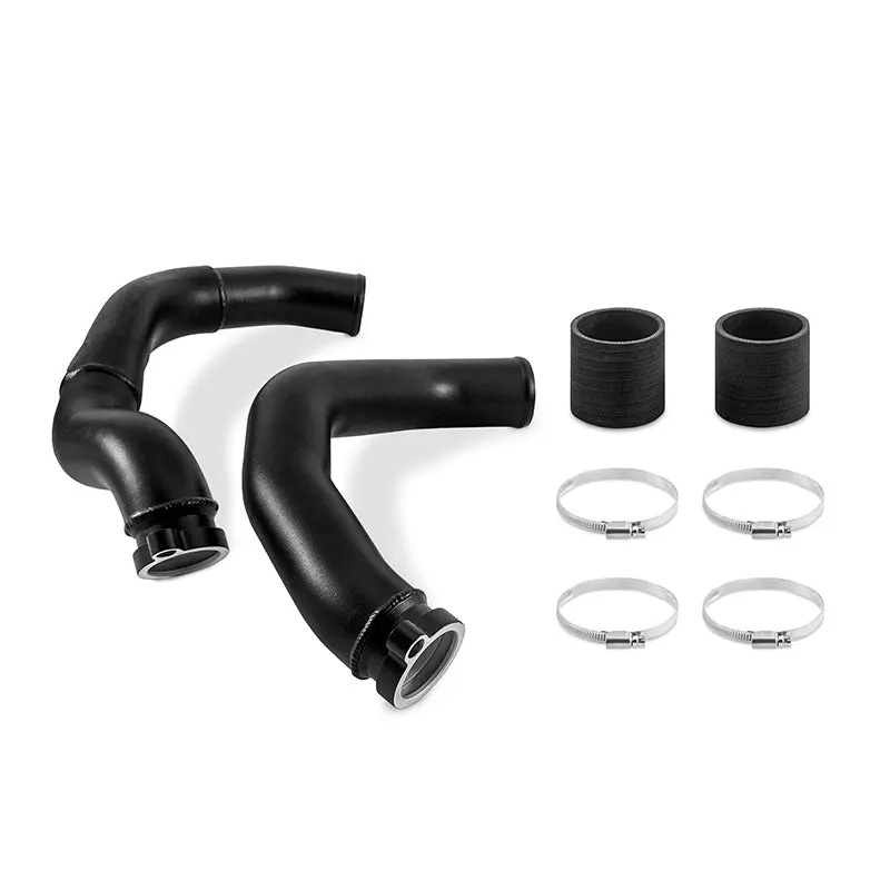 Mishimoto 2015+ BMW F8X M3 M4 Charge Pipe Kit Wrinkle Black Performance