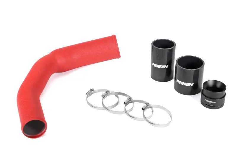 Perrin 2022+ Subaru WRX Charge Pipe Red High Performance Intercooler Perrin Performance