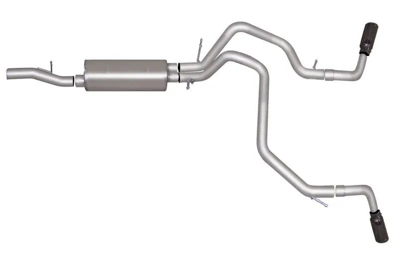 Gibson 10-14 Chevrolet Tahoe LS 5.3L 2.25in Cat-Back Dual Extreme Exhaust Stainless