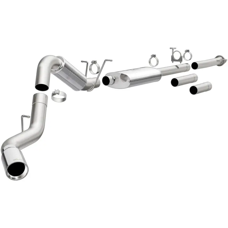 MagnaFlow Stainless Cat-Back Exhaust System 2015 Chevy Silverado 2500HD 6.0L P/S Rear Exit 5in