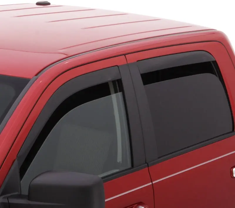 AVS 12-15 Honda Civic Coupe Low Profile Smoke Ventvisors 4pc
