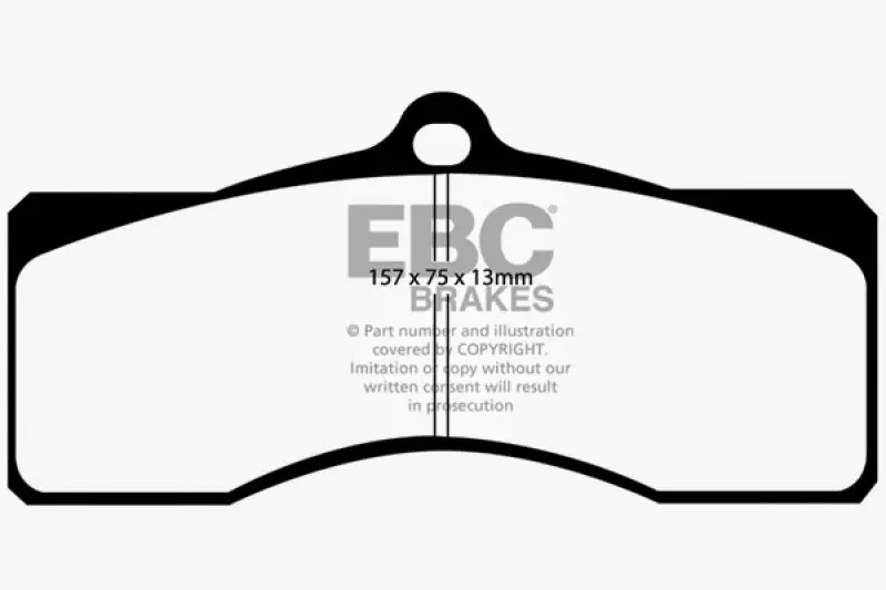 EBC 68-69 Chevrolet Camaro 1st Gen 4.9 Ultimax2 Front Brake Pads