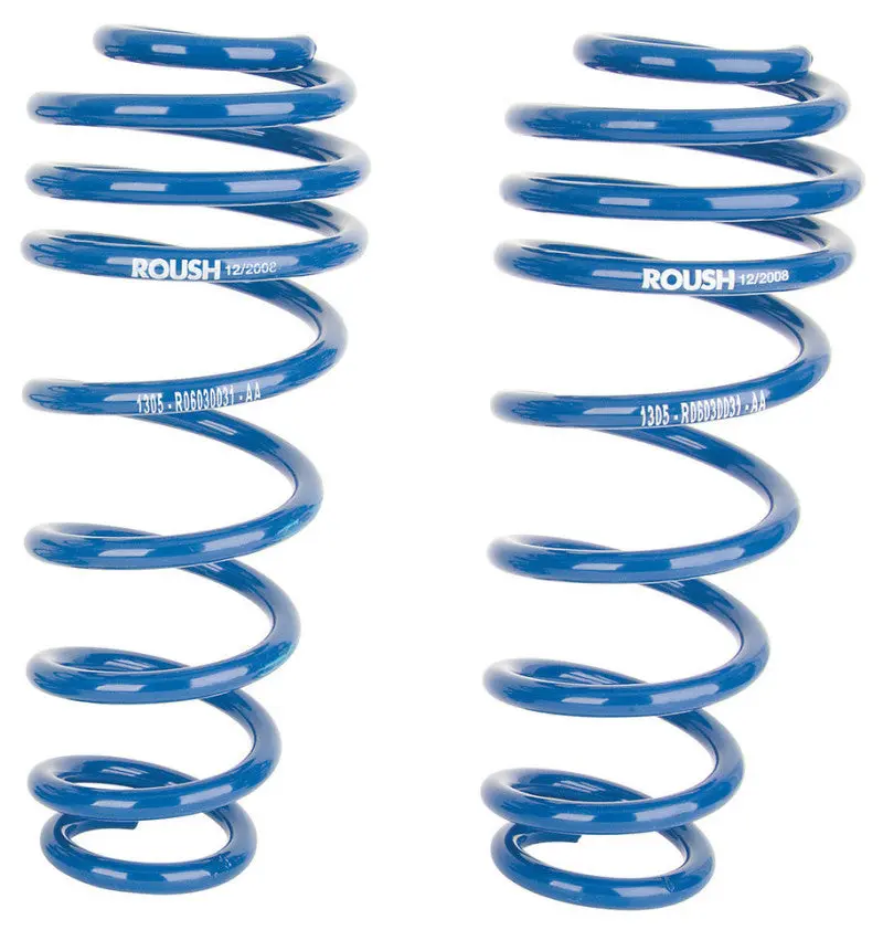 Roush 2005-2014 Ford Mustang Stage 2/3 Rear Coil Springs Compatible 401296