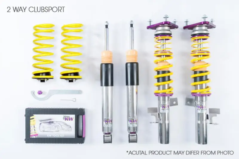 KW Clubsport 2-Way Coilover Kit Ford Mustang Without Electronic Dampers