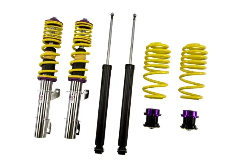 KW Coilover Kit V1 VW Golf IV 1J all models excluding 4motion all engines excluding R32