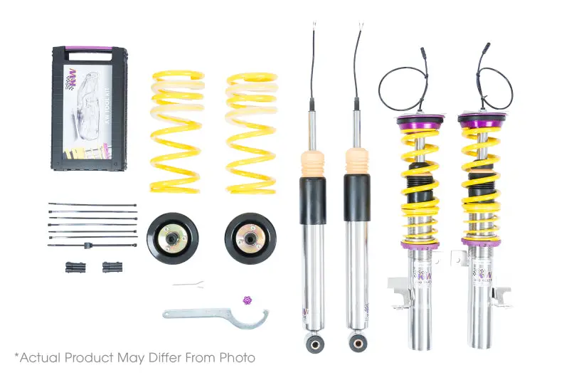 KW DDC Plug Play Coilover Kit Volkswagen Golf VIII R Electronic Dampers
