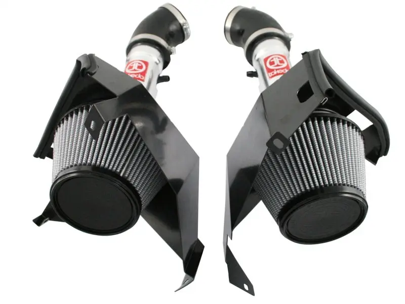 aFe Takeda Stage-2 PDS AIS Air Intake System Nissan 350Z 2007-2008 3.5L V6 Polished