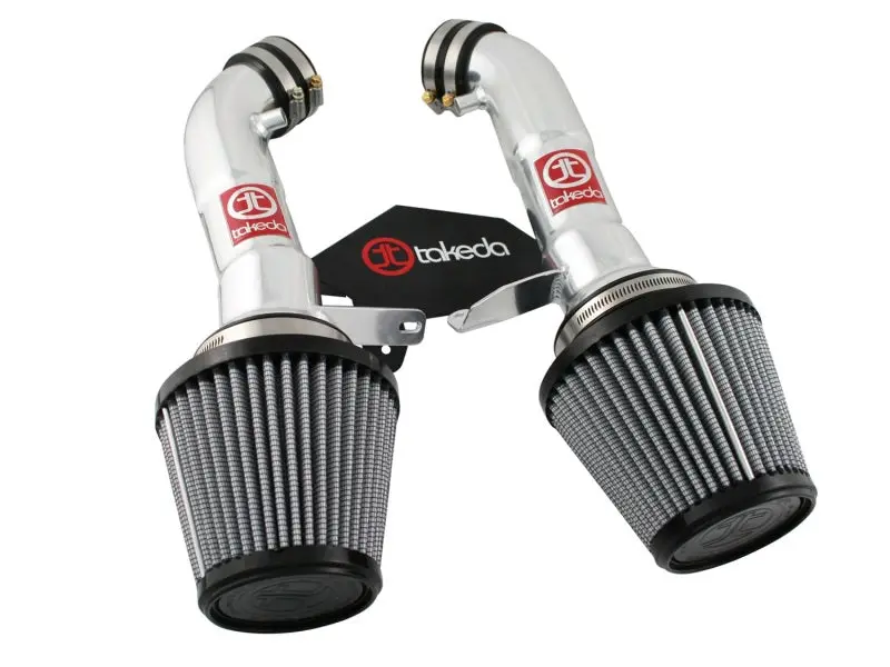 aFe Takeda Stage-2 PDS AIS Air Intake System Infiniti G37 Coupe 2008-2012 3.7L V6 Polished