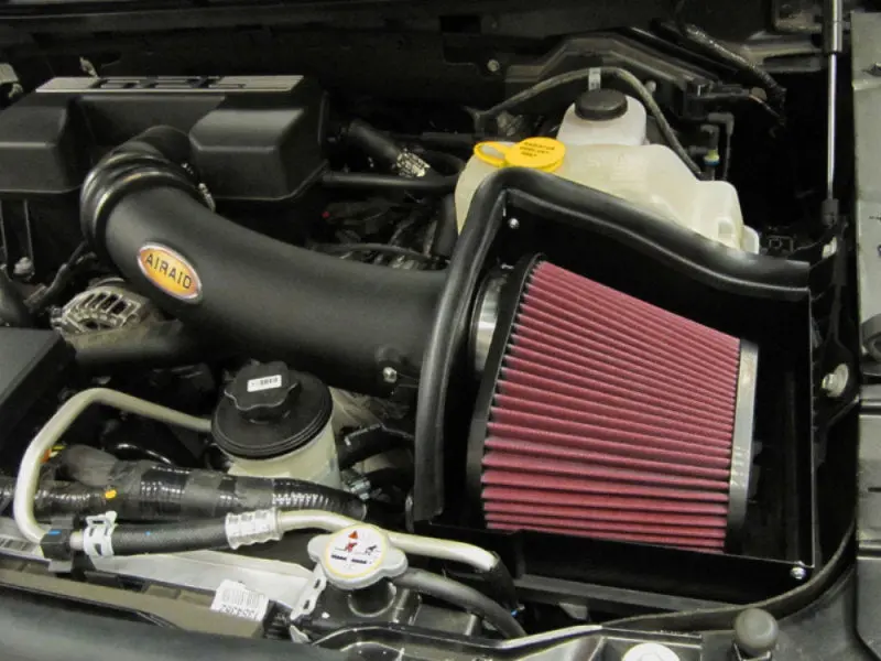 Airaid CAD Intake System Tube 10-14 Ford SVT Raptor 11-13 F-150 6.2L Dry Red Media
