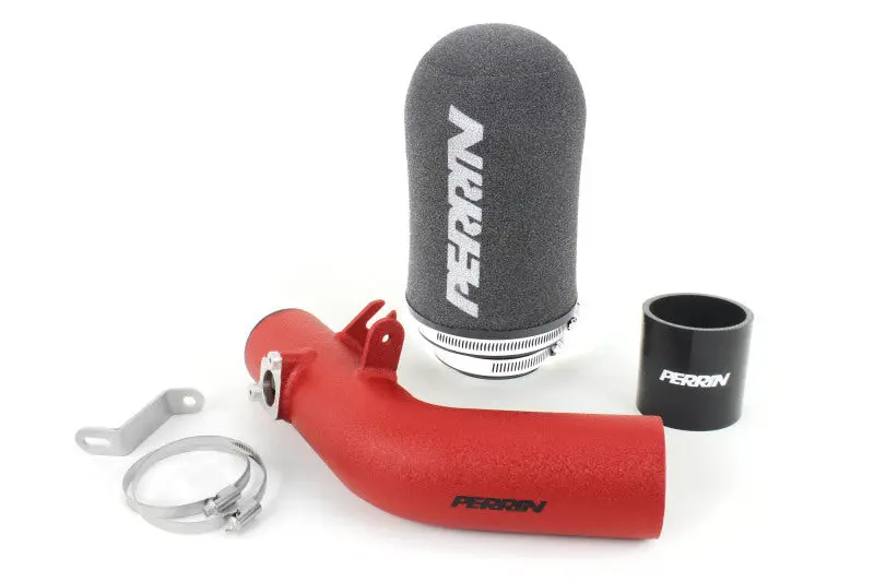 Perrin 08-14 WRX 08-17 STI Red Cold Air Intake Excludes 2018 STI Perrin Performance
