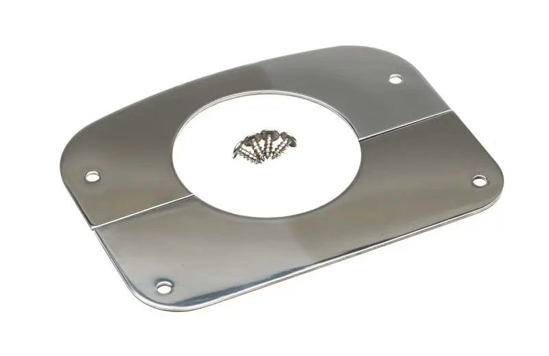Kentrol 76-86 Jeep CJ Column Cover Polished Silver Steering Column