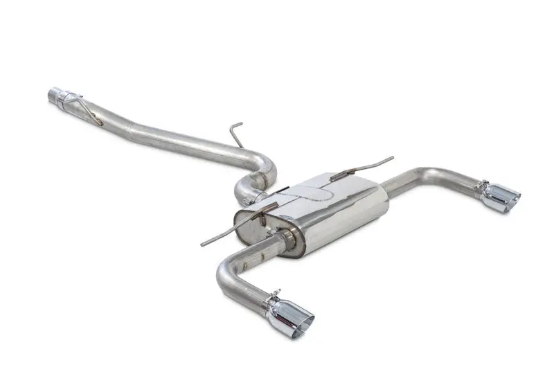 AWE Tuning Audi 8V A3 Touring Edition Exhaust Dual Outlet Chrome Silver 90mm Tips