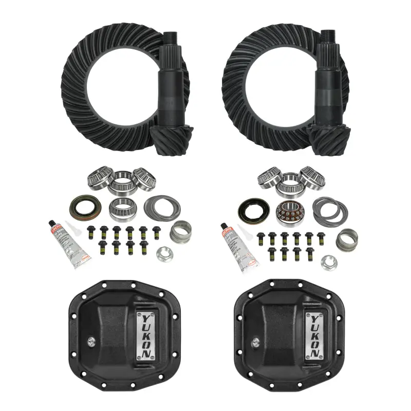Yukon High Stage 2 Jeep JL Re-Gear Kit Covers Dana 30/35 4.88 Ratio 24 Spline Yukon Gear & Axle