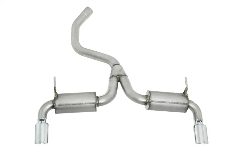 Gibson Stainless Steel Black Elite Cat-Back Dual Split Exhaust 14-21 Jeep Cherokee 3.2L 2.5in/2.25in