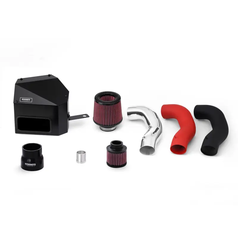 Mishimoto 15-16 VW Golf/GTI 1.8L/2.0L Performance Air Intake Kit Wrinkle Black