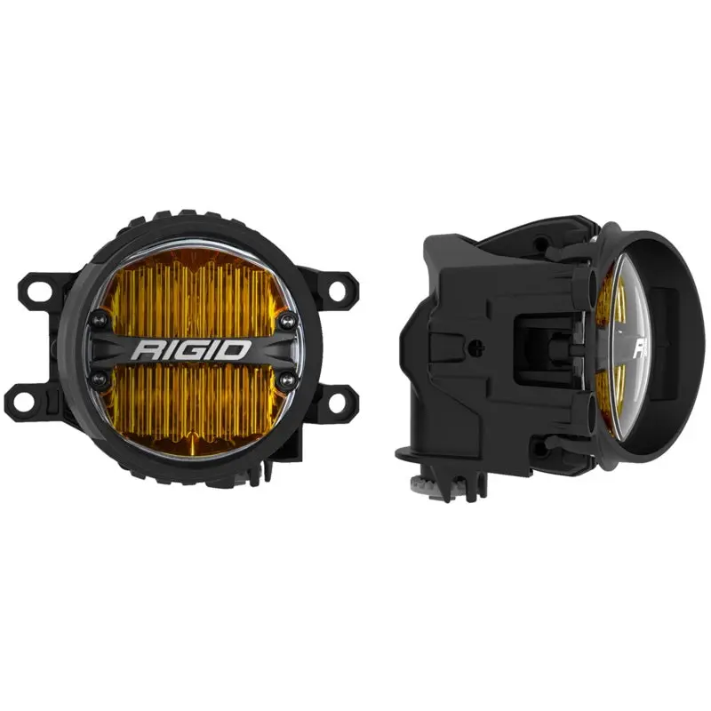 Rigid Industries 360-Series PRO SAE Fog Light Kit Yellow 2014+ Toyota Tundra 4Runner 2016+ Tacoma