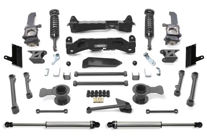 Fabtech 2015-21 Toyota 4Runner 4WD 6in Performance System DL 2.5 C/O & 2.25 - Complete Lift Kit