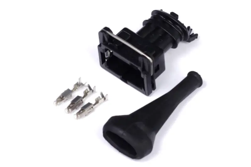 Haltech Bosch 3 Pin Junior Timer Female Connector Plug and Pins ECU Wiring