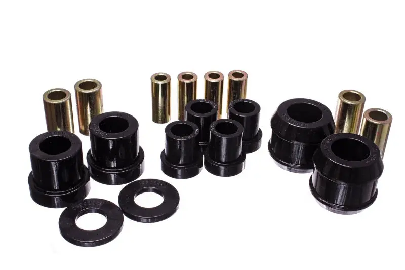 Energy Suspension 06-14 Mazda Miata Black Front Control Arm Bushing Set Enhanced Stability