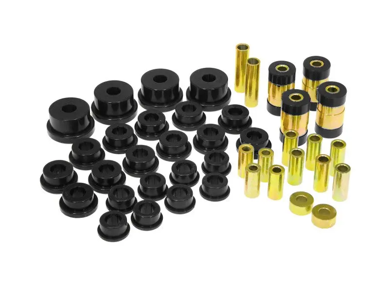 Prothane Black Rear Upper Lower Control Arm Bushings 95-99 Mitsubishi Eclipse