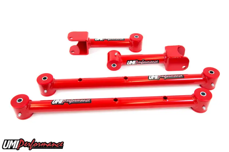UMI Performance 78-88 GM G-Body Tubular Upper & Lower Control Arms Kit Complete Suspension Upgrade