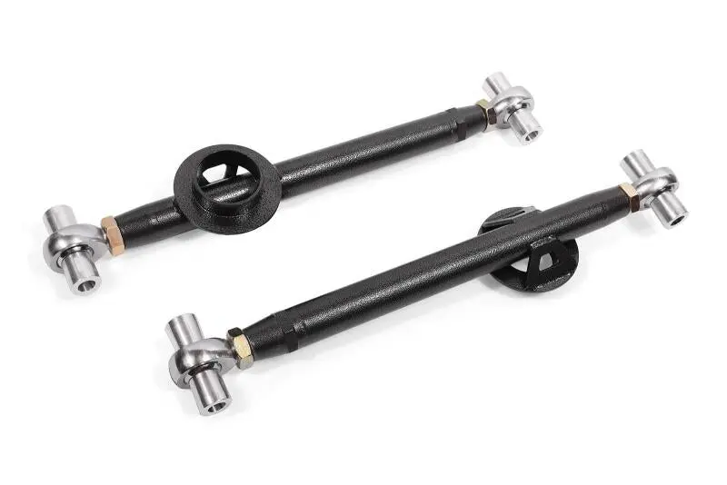BMR 79-04 Ford Mustang Double Adjustable Lower Control Arms Black Hammertone Finish BMR Suspension