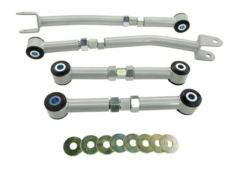 Whiteline Adjustable Rear Lower Control Arm Toe Camber 98-08 Subaru Legacy Liberty