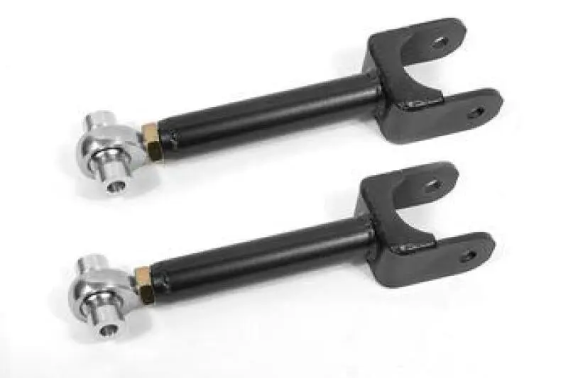BMR 78-87 G-Body Upper Control Arms DOM Single Adjustable Rod Ends Black Hammertone Performance BMR Suspension