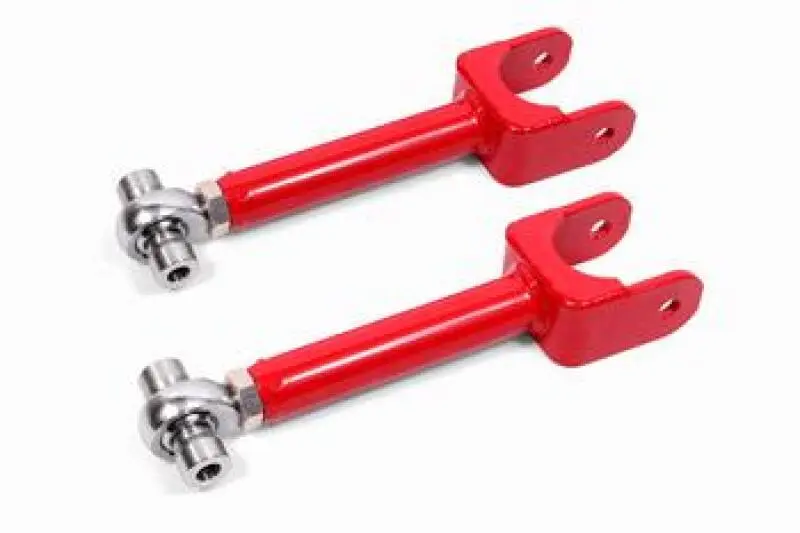 BMR 78-87 G-Body Upper Control Arms DOM Single Adjustable Rod Ends Red Performance Suspension BMR Suspension