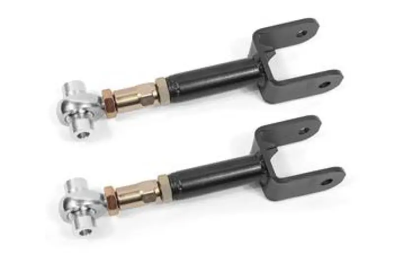 BMR 78-87 G-Body Upper Control Arms DOM On-car Adjustable Rod Ends Black Hammertone Performance BMR Suspension