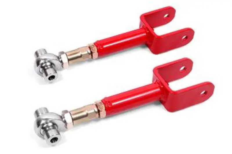 BMR 78-87 G-Body Upper Control Arms DOM On-car Adjustable Rod Ends Red Performance Suspension BMR Suspension