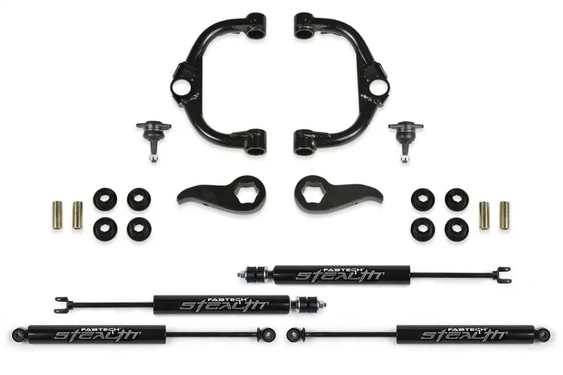 Fabtech 20-21 GM K2500HD 3.5in Bj UCA Kit Stealth