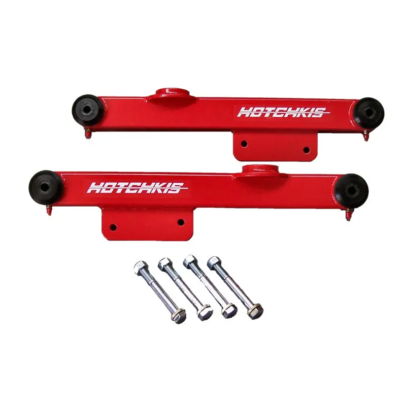 Hotchkis Performance Red Lower Trailing Arms 79-93 Ford Mustang and 94-98 GT Cobra