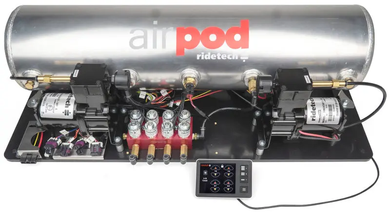 Ridetech RidePro E5 Air Ride Suspension Control System 5 Gallon Dual Compressor AirPod